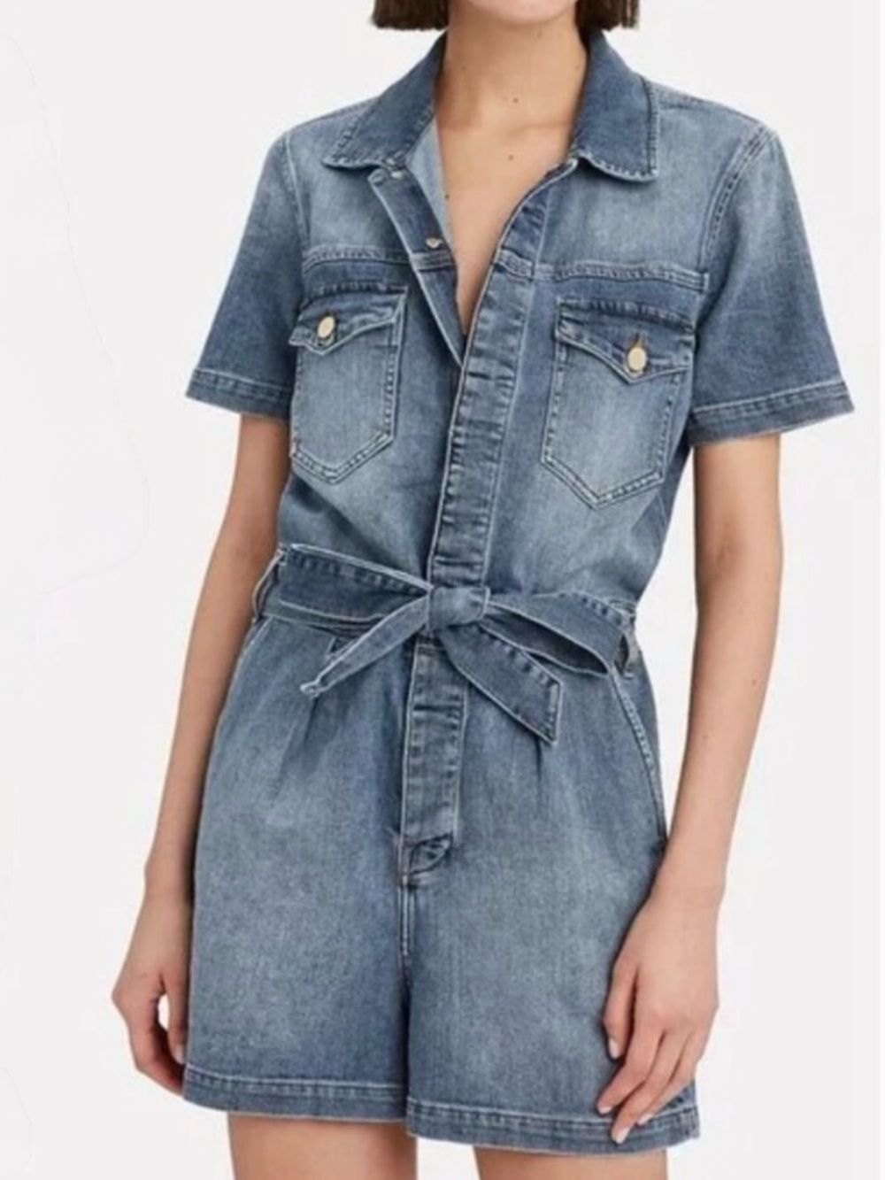 Frame denim jumpsuit